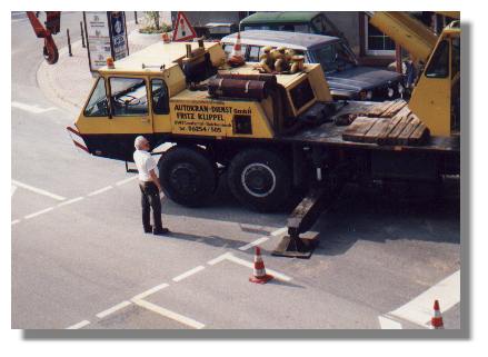 Fritz Klippel in Aktion